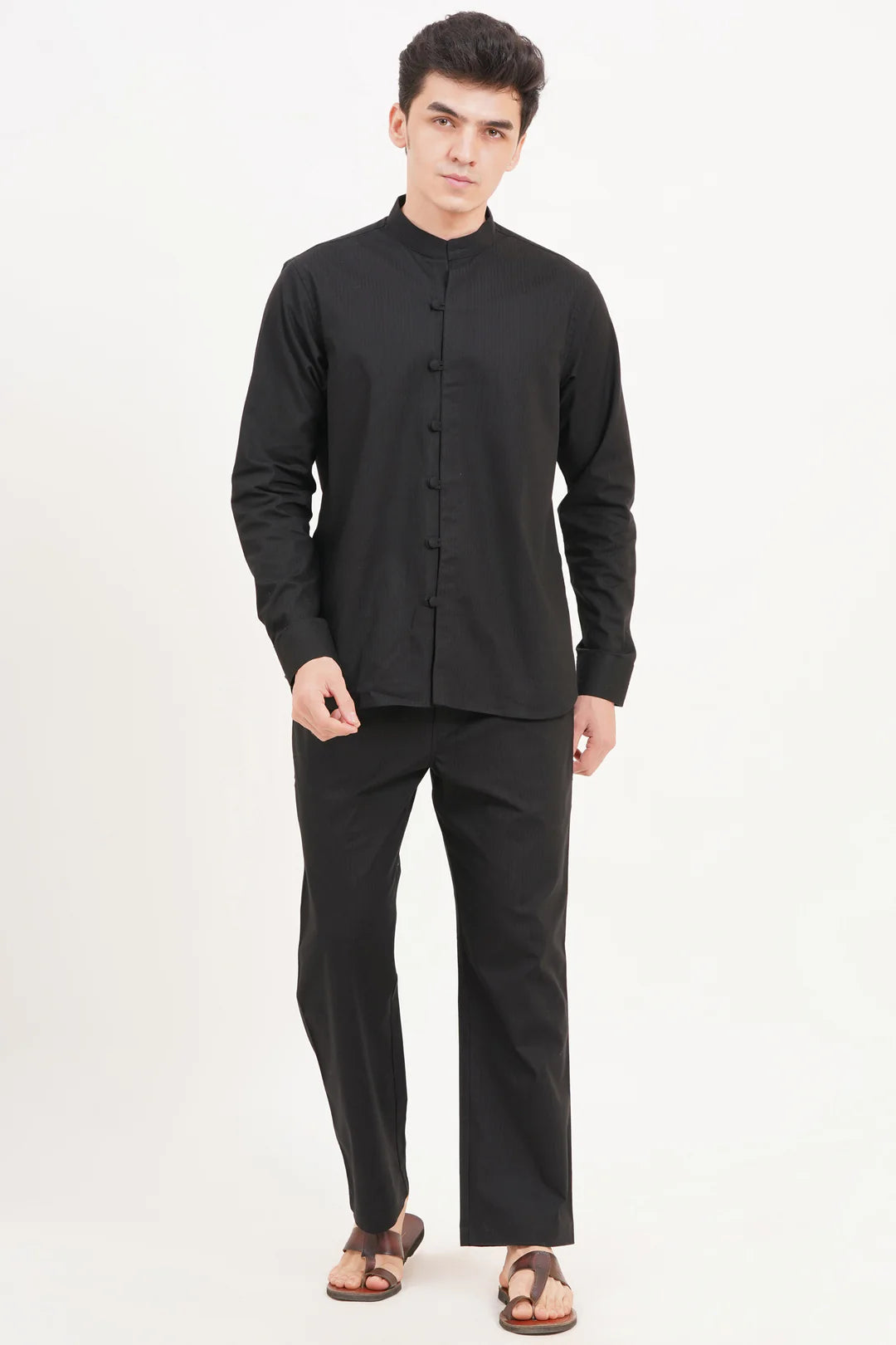 Men’s Black Co-ords set– Understated Luxury & Effortless Style