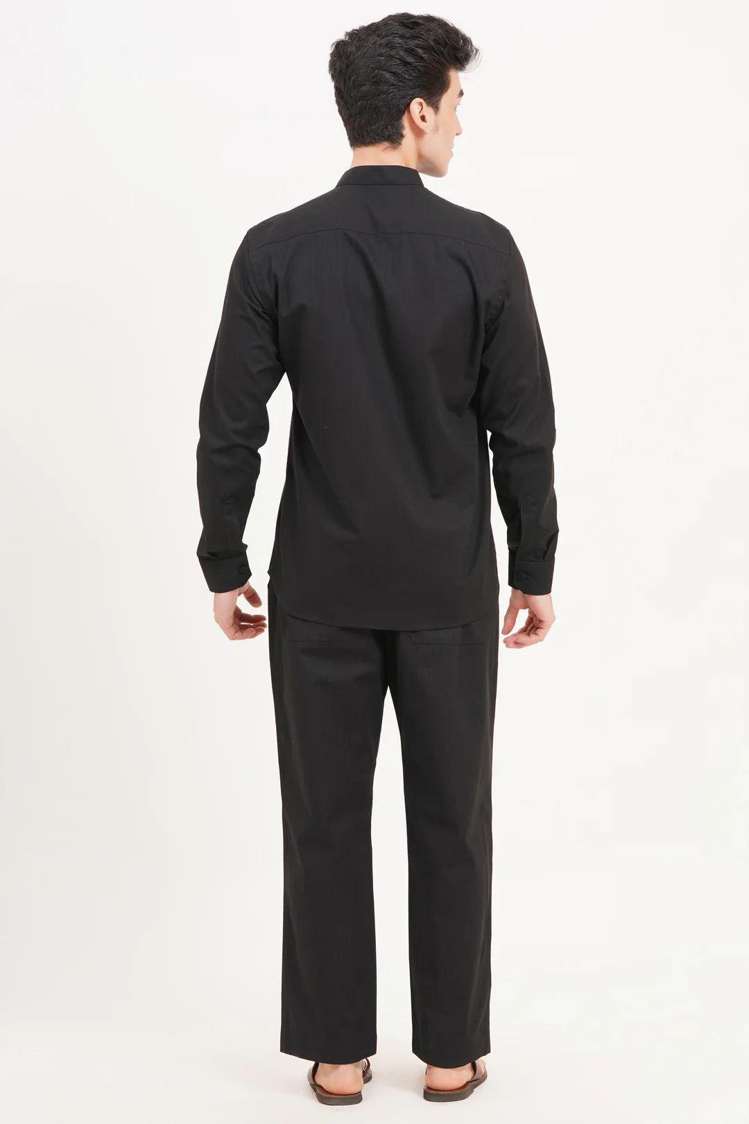 Men’s Black Co-ords set– Understated Luxury & Effortless Style