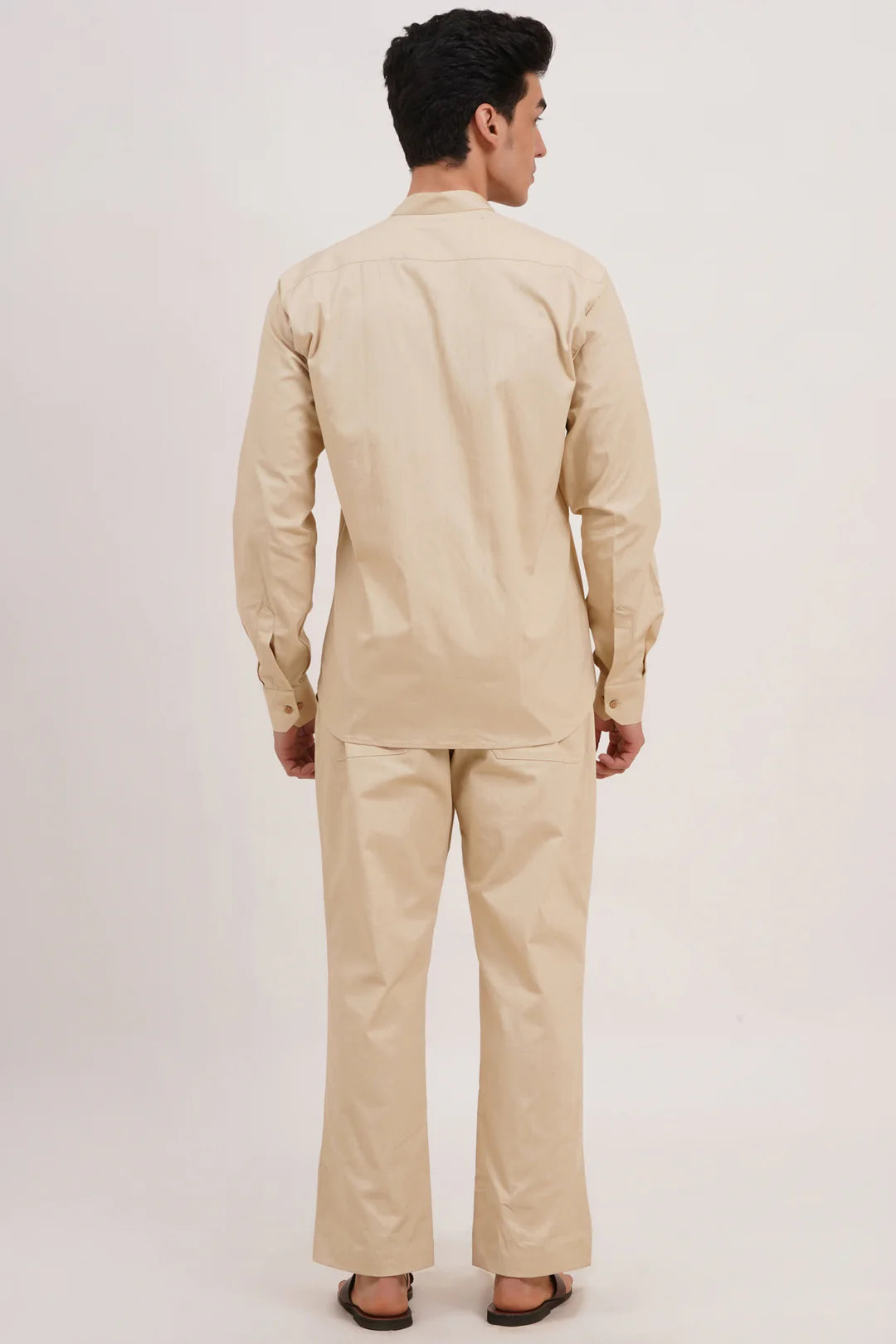 Men’s Beige Co-ords set – Modern Comfort Meets Timeless Elegance