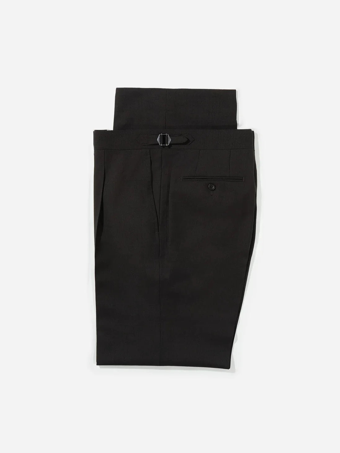 Black Gurkha Pants – Single Button with Side Adjusters